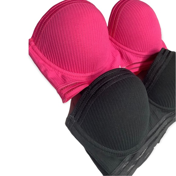 🆕French Affair Size 36C set of 2 Push Up Bras💕🖤 - Picture 4 of 8